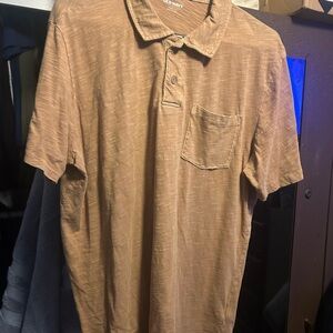 Old Navy Men's Brown Polo Shirt